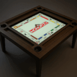 Spillebord med integrert 65" skjerm – Den ultimate hybridløsningen for gaming, D&D og multimedia - Bilde 3