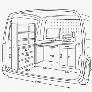 Håndverker Van-konsept - Bilde 3