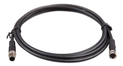 Victron M8 circular connector Male/Female 3 pole cable 3m