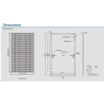 CSUN highpower Black MONO 1755x1038x35mm - Bilde 2