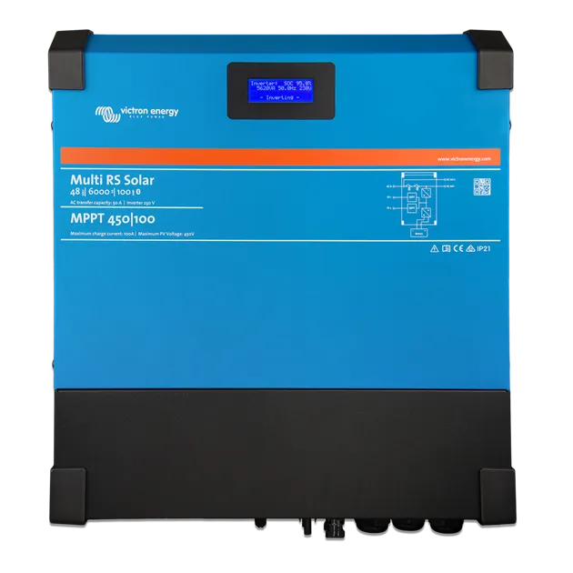 pmr482602020-pmr482602020_multi-rs-solar-48-6000-80_400-80-2-tracker-front Victron Multi RS Solar 48/6000/100-450/100 - Bilde 3
